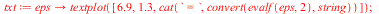 impulse_func := proc (m, r, k, a, eps, n) local h, dlign1, dlign2, sol1, sol2, plt1, plt2, pltd, plt, txt, txtd, kloss, e; with(plots); h := proc (eps) options operator, arrow; `/`(`*`(`+`(H(`+`(t, `-...