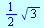 `+`(`*`(`/`(1, 2), `*`(`^`(3, `/`(1, 2)))))