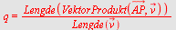 q = `/`(`*`(Lengde(VektorProdukt(`#mover(mi(