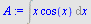 Int(`*`(x, `*`(cos(x))), x)