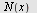 N(x)