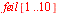 feil[1 .. 10]
