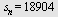 s[n] = 18904